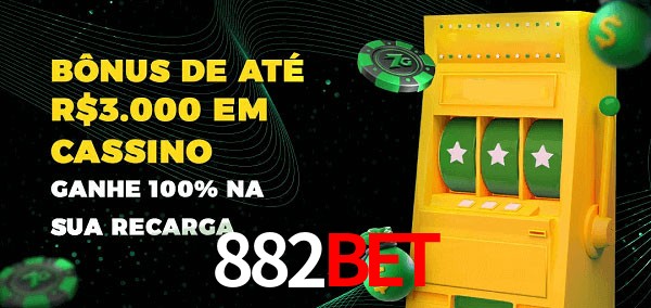 882Bet melhor bônus de depósito